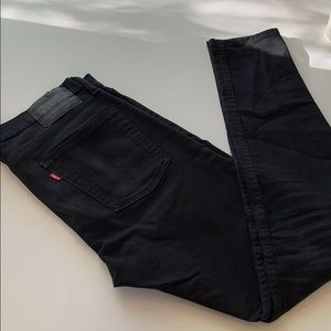 LEVI 510s BLACK JEANS